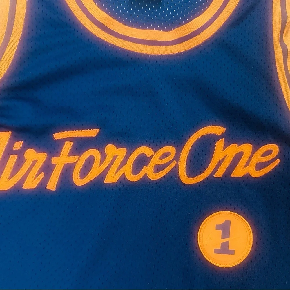 Men's XL Nike Basketball Jersey Air‎ Force One Athleisure Sport Activewear Tank